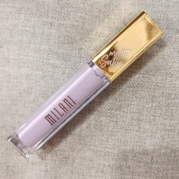 Milani Amore Matte Satin Lip Creme Gloss Lipstick Violet Villian - Picture 2 of 6